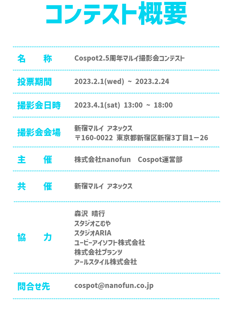 コンテスト概要