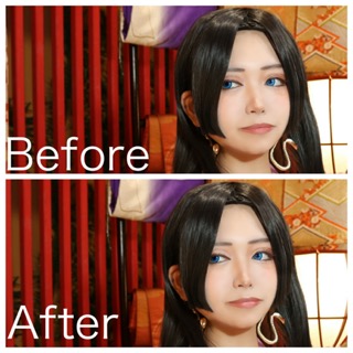 ハンコックワンピースコスプレ加工比較