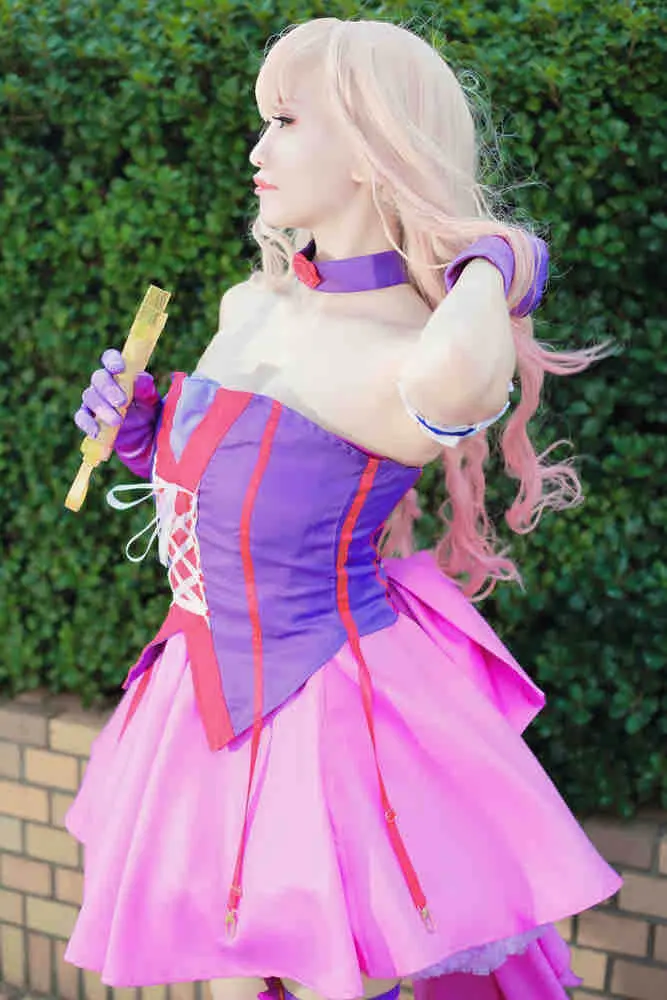 Rua製 マクロスF シェリル・ノーム コスプレ　スターデイト コスプレ】八等身美女が魅せる！「マクロスF」シェリル・ノームの