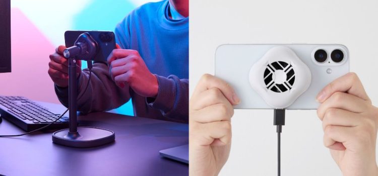 MagSafe非対応の機種でも使用可能！マグネットで着脱でき、ゲームや動画視聴中の熱上昇を防ぐ「ペルチェ式 ハイパワースマホクーラー」を新発売