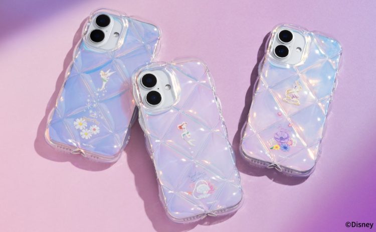 ぷっくり感が可愛い！「ディズニーキャラクター」デザインのクリアキルティングケースが新登場！