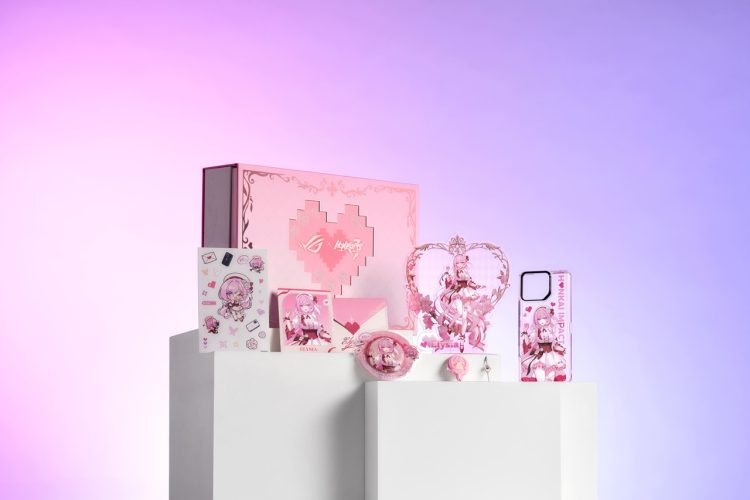 ASUS JAPAN、HoYoverseが手掛ける人気ゲーム「崩壊3rd」のキャラクター・エリシアとのROG Phone 9シリーズアクセサリーコレクションを発表