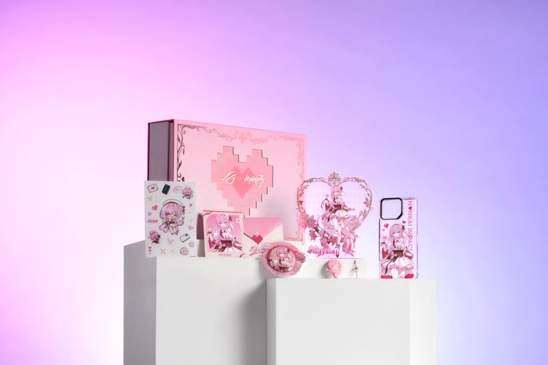 ASUS JAPAN、HoYoverseが手掛ける人気ゲーム「崩壊3rd」のキャラクター・エリシアとのROG Phone 9シリーズアクセサリーコレクションを発表