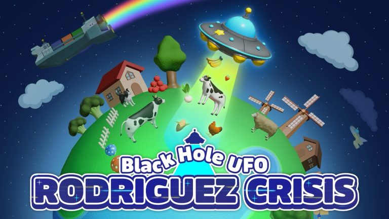 新作ゲームアプリ『ブラックホールUFO-ロドリゲスクライシス』　配信開始！！！